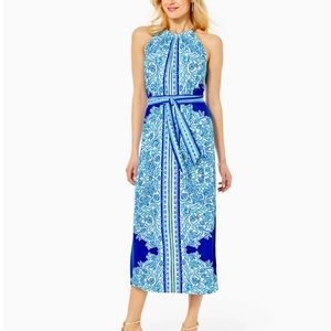 Bingham halter midi dress (Lilly Pulitzer)